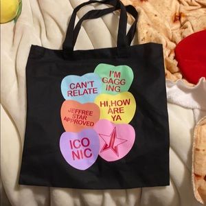 Jeffree star limited edition tote bag